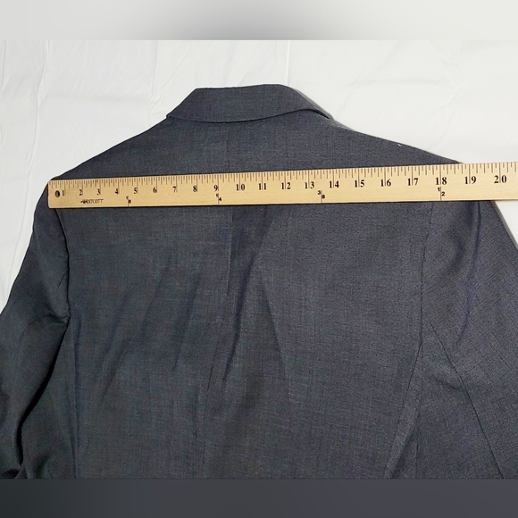 H&M Regular Fit Blazer Suit Jacket Men's Size 42R Gray Long Sleeve Notch Lapel - Picture 6 of 7